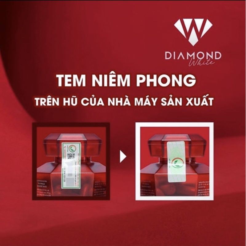 ⭐(Chính hãng ,nguyên tem mã) viên uống trắng da Ngọc Trinh DIAMOND WHITE⭐