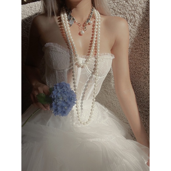 Áo Corset Ren Jolie Skirt - Chân Vây Jolie