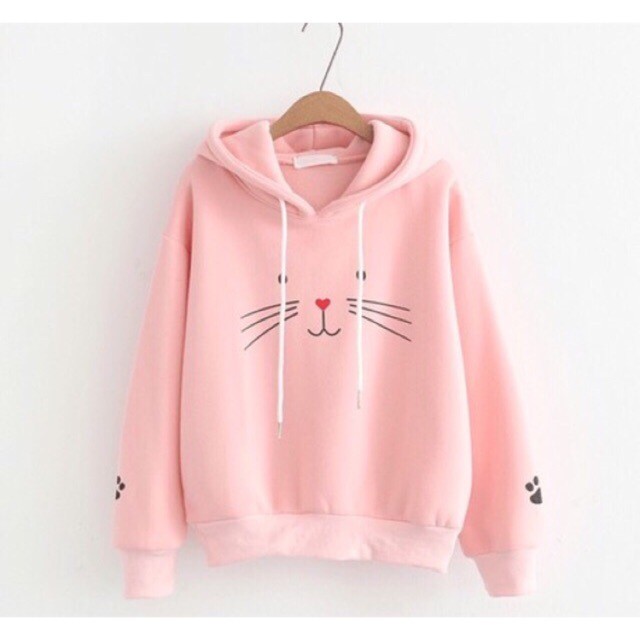 [HÀNG SIÊU HOT] ÁO HOODIE MÈO RIA | BigBuy360 - bigbuy360.vn