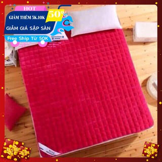 Thảm nỉ nhung trải giường loại 1 màu kt 1m8x2m màu ngẫu nhiên