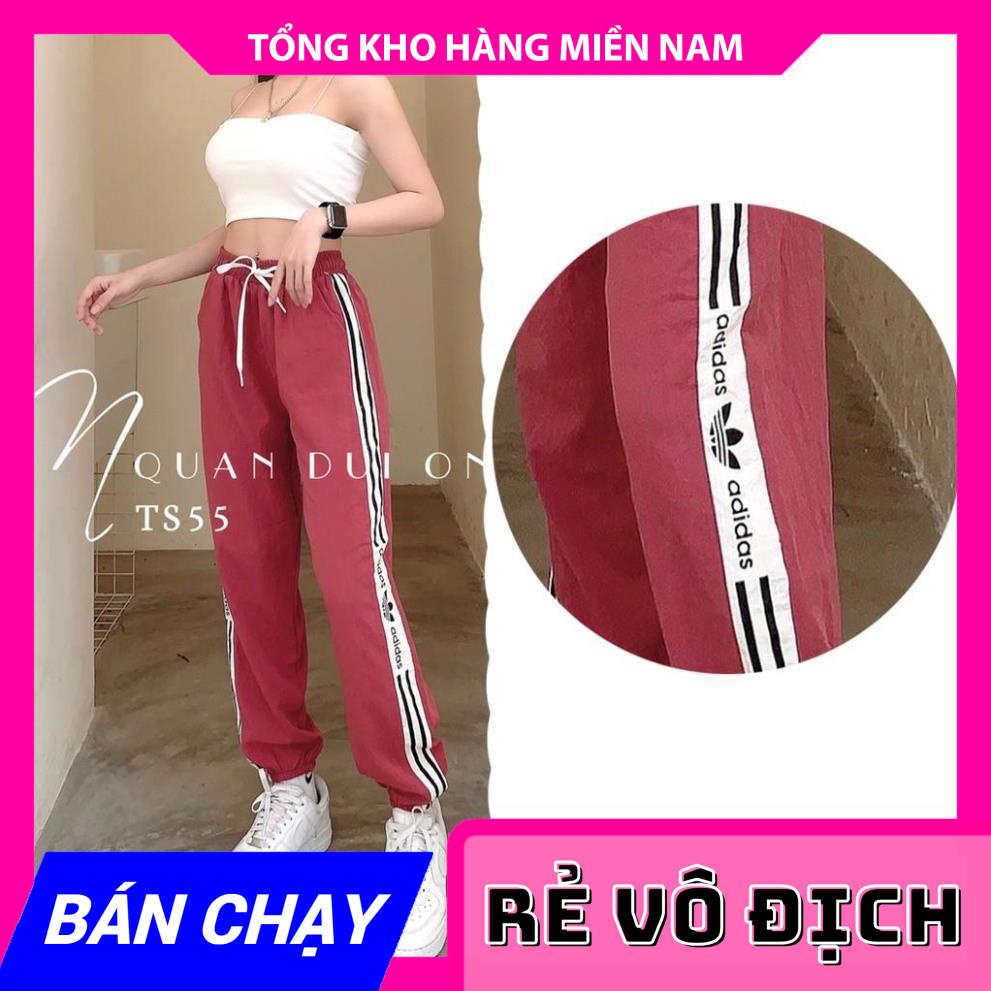 QUẦN ĐŨI ỐNG BO TS55 ⚡HÀNG ĐẸP⚡ẢNH THẬT⚡ QUẦN ĐỦI PHỐI SỌC THỂ THAO ⚡ QUẦN THỂ THAO  MY