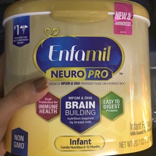 Sữa enfamil non - gmo cho bé 0-12 tháng