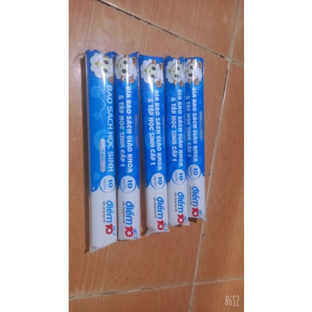 Bìa bao kiếng tập - sách