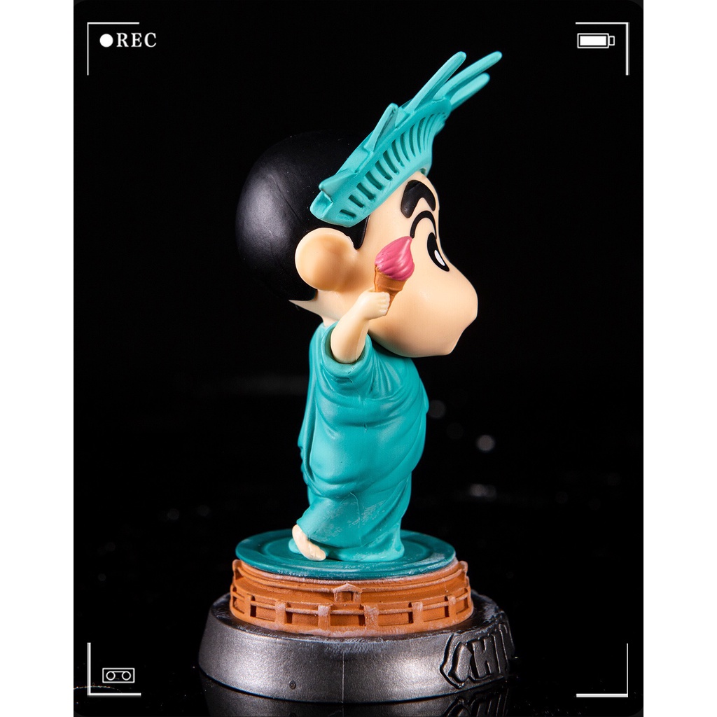 Mô hình Shin cosplay thần tự do dễ thương trang trí bàn làm việc, quà tặng