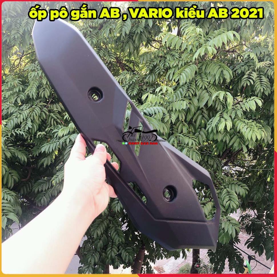 ( Chính Hãng Honda) Ốp Pô AB 2020, 2021, 2022 ; Chụp Pô AIRBLADE 2020 - 2021-22 ( Ống Xả Bô Airblade 2022)