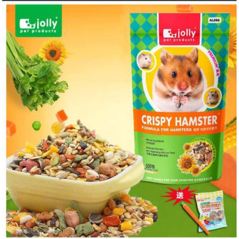 Thức ăn hãng Crispy 500gr
