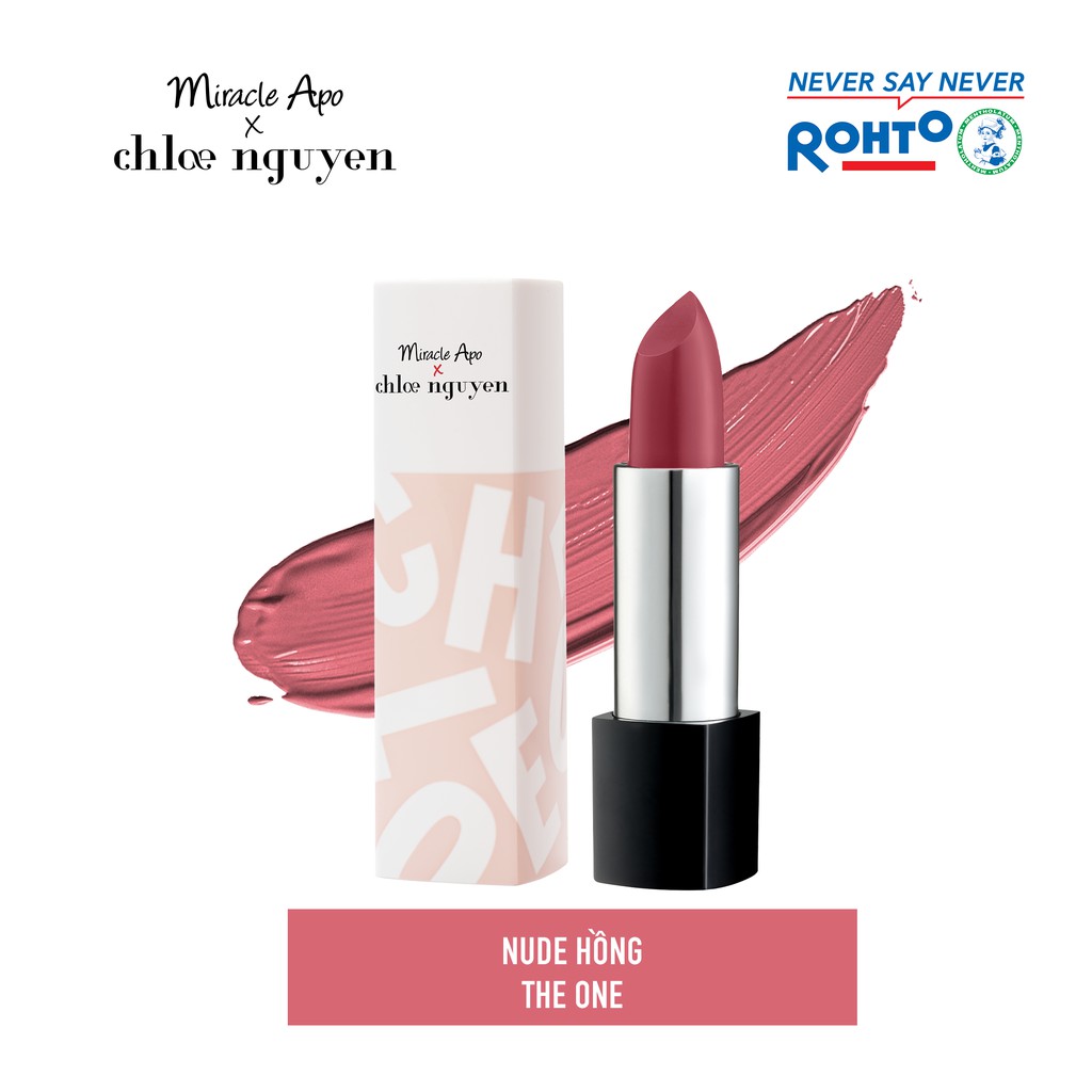 Son thỏi Miracle Apo x Chloe Nguyễn Holiday Collection Lipstick 4g