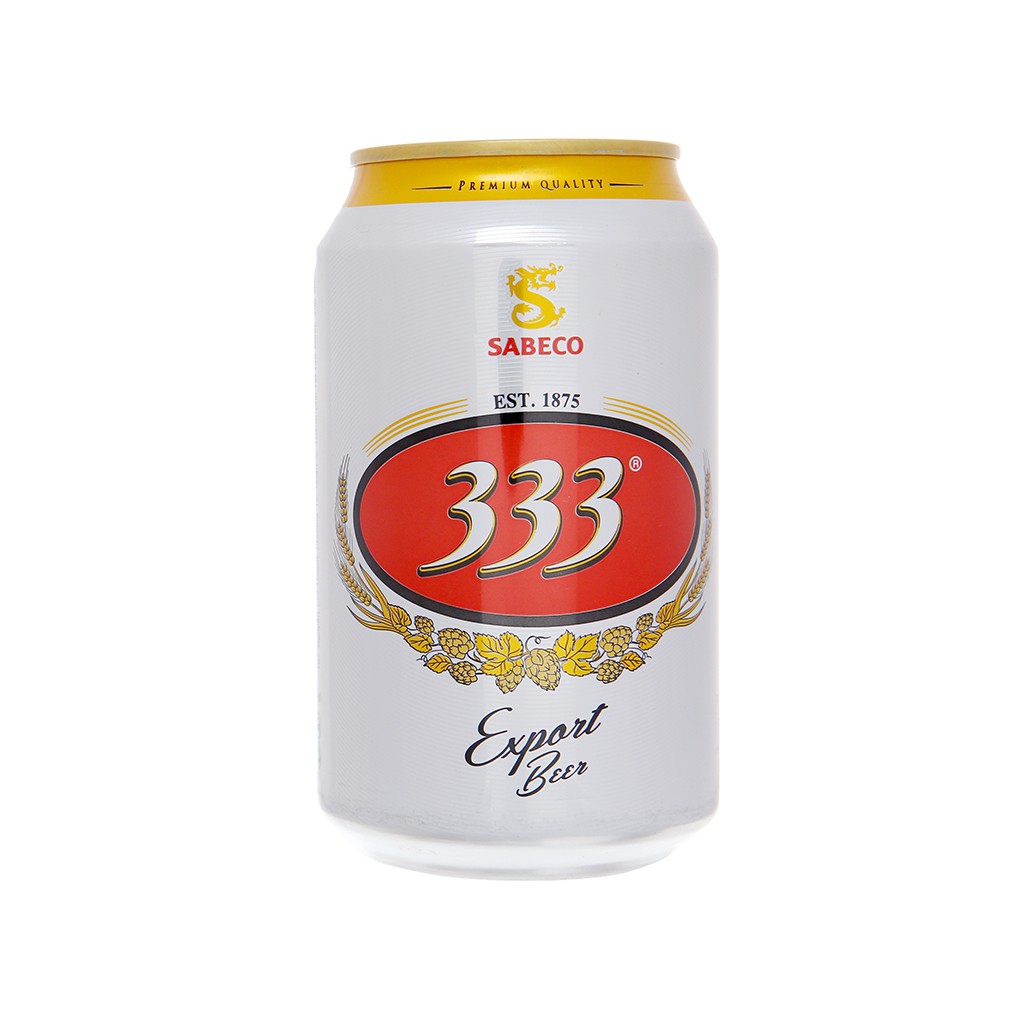 Bia 333 Lon 330ml