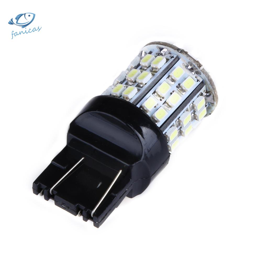 Set 2 Bóng Đèn T20 W21W 7443 7440 LED 64-SMD 1206 Chất Lượng Cao