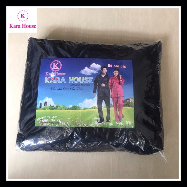 Áo mưa bộ vải dù cao cấp