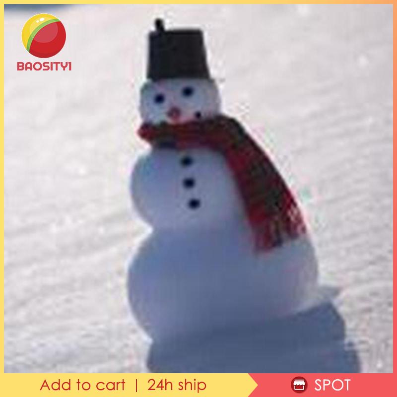 [Baosity1] Bộ Trang Phục Người Tuyết Ngoài Trời + Mũ + Cà Rốt + Khăn Choàng Đồ Chơi Hoạ