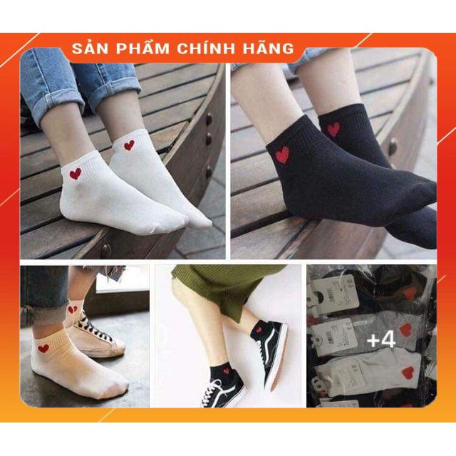 [HÀNG SIÊU TỐT] [SIÊU SALE] TẤT NỮ CỔ TIM CHẤT DÀY ĐẸP