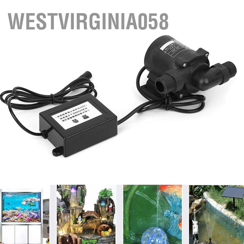Có thể bán buôn Máy bơm nước không chổi than 24V T50 Ba pha chìm mini Chống thấm cho Tăng cường Westvirginia058 Hàng giao ngay