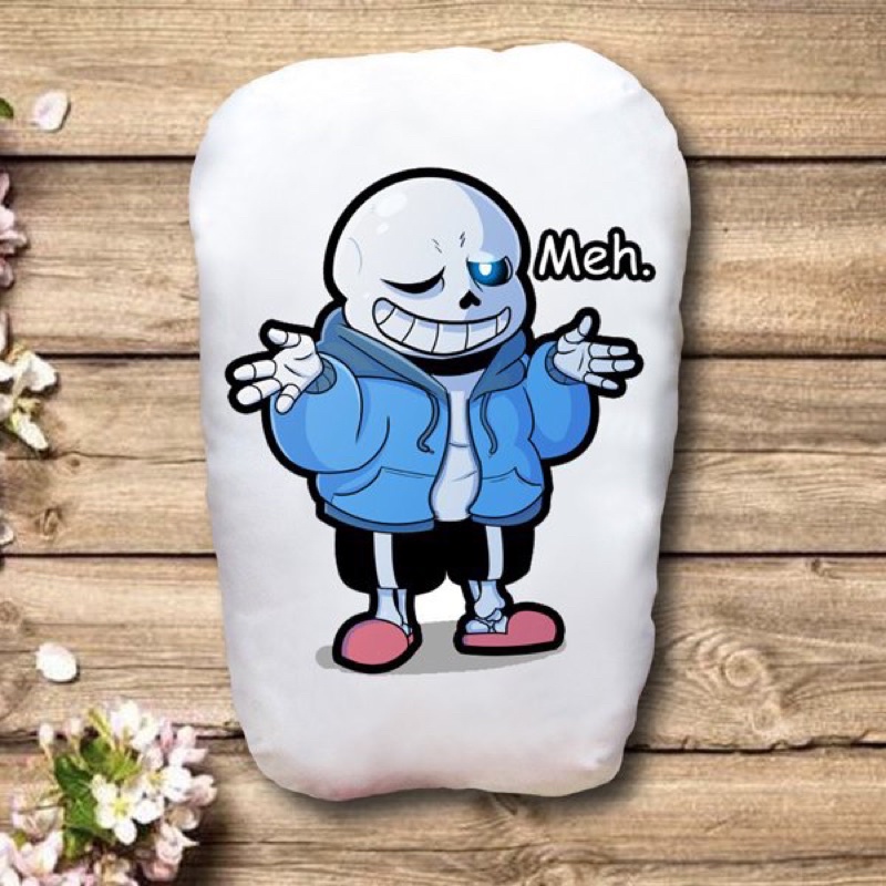 gấu bông gối ôm underlate san 2 mặt ảnh 22-50cm