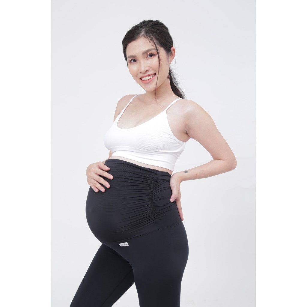 Quần Legging Hàn Quốc EmBé Leggings Chống Tia UV Cạp Cao Che Bụng Dùng Được Cho Mẹ Bầu