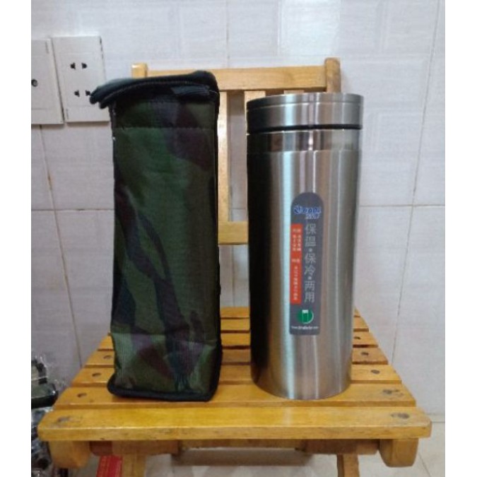 Bình Giữ Nhiệt 1200ml Kèm Túi Đựng Bình Giữ Nhiệt | BigBuy360 - bigbuy360.vn