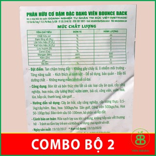 Phân Hữu Cơ 1Kg 2 Gói
