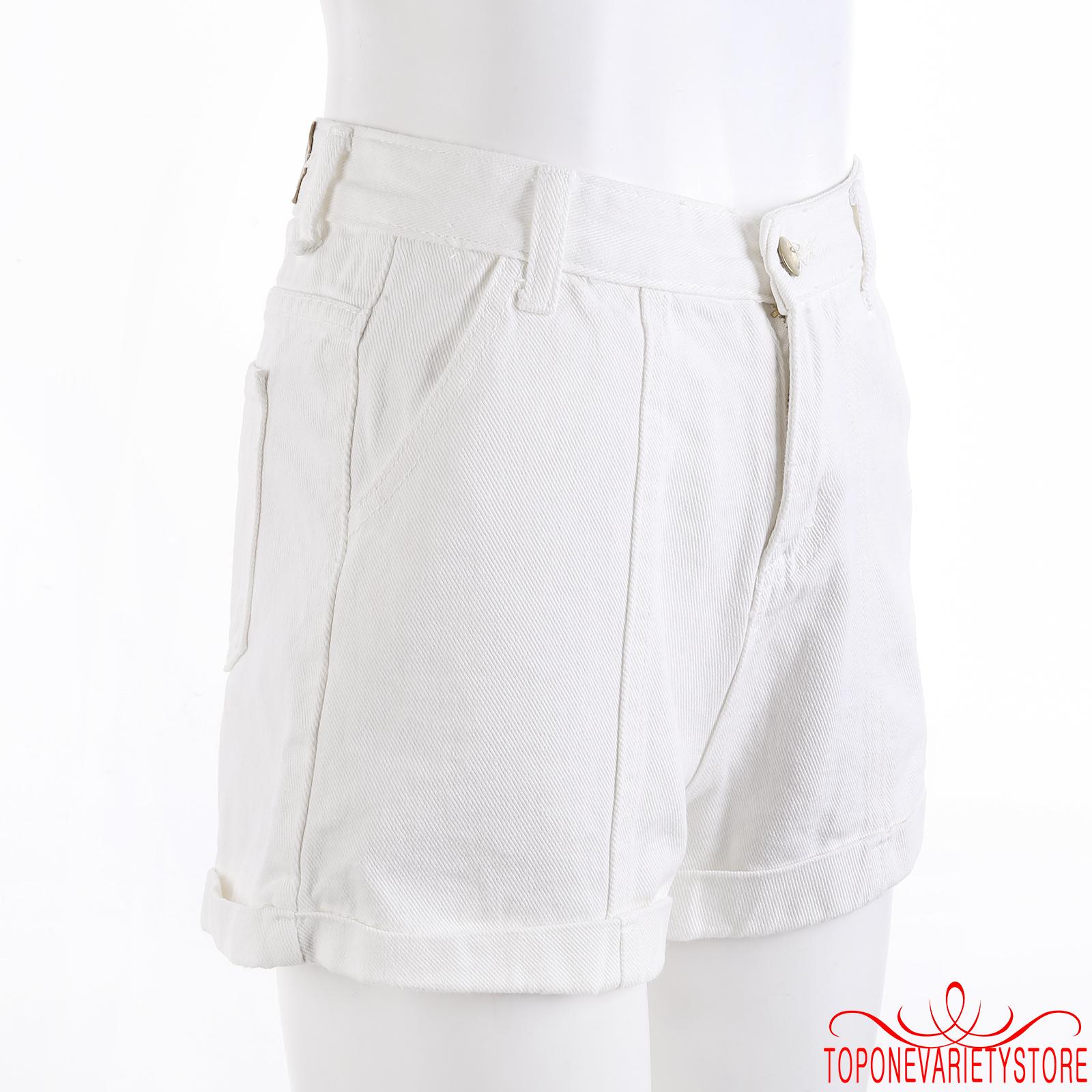Quần Short Nữ Jeans Denim Lưng Cao Thời Trang Hàn | BigBuy360 - bigbuy360.vn