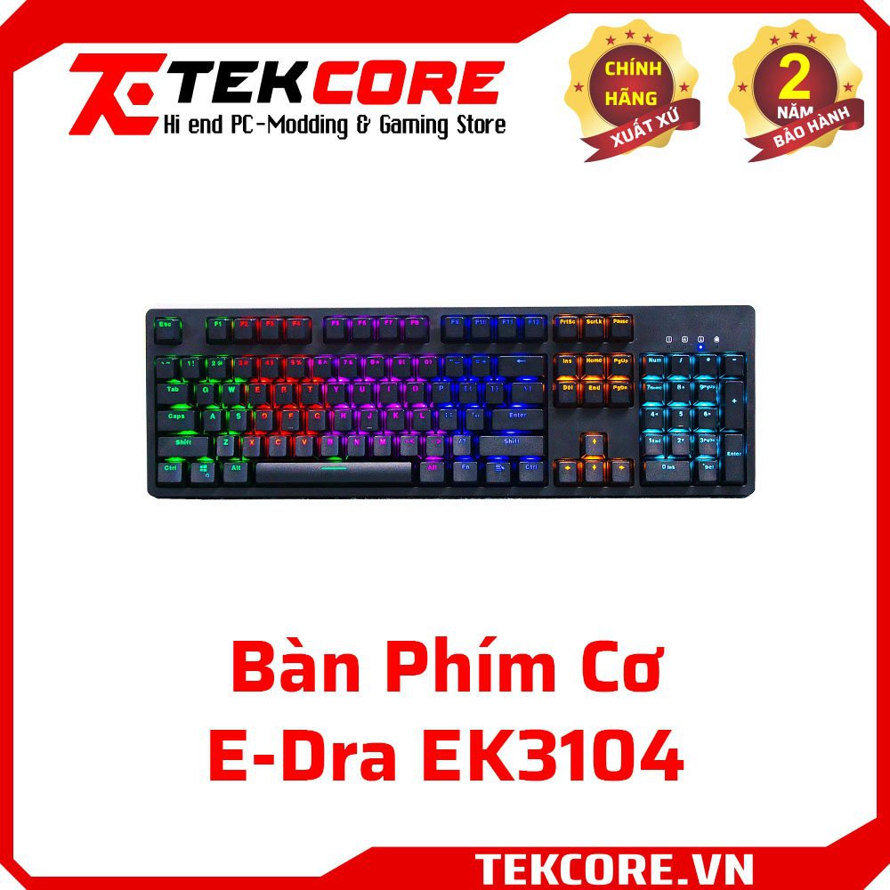 Bàn phím cơ E-Dra EK3104 Ver 2021