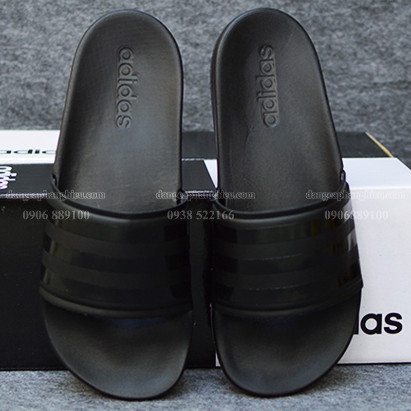 Adidas Cloudfoam Sample màu đen sọc đen