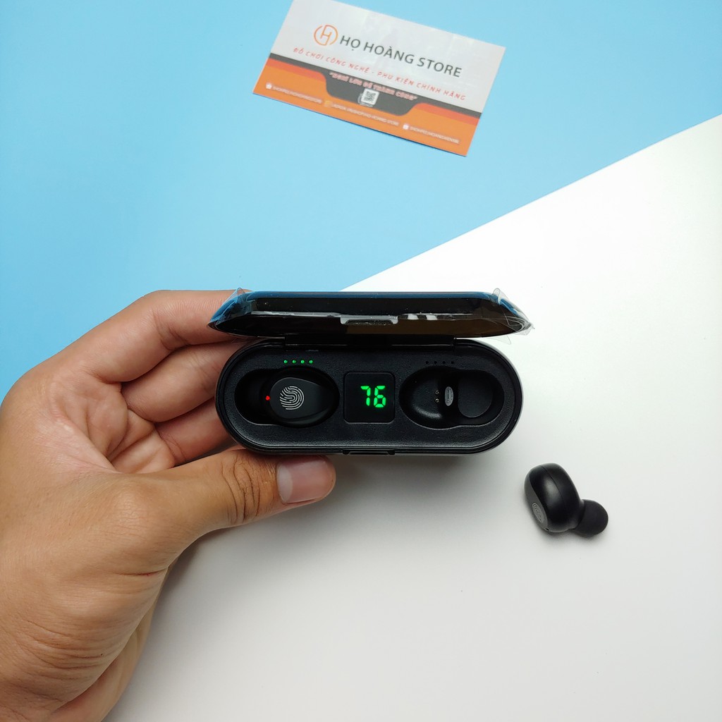 [Chống Nước] Tai Nghe Bluetooth Earbus Amoi F9 Nút Cảm Ứng Bluetooth 5.0 Pin 280 giờ 2000mah | BigBuy360 - bigbuy360.vn