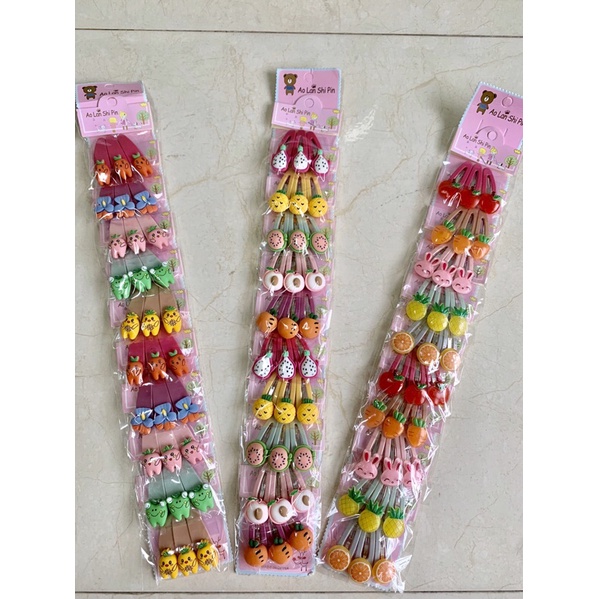 Set cặp tóc, buộc tóc dễ thương cho bé gái / Giao ngẫu nhiên