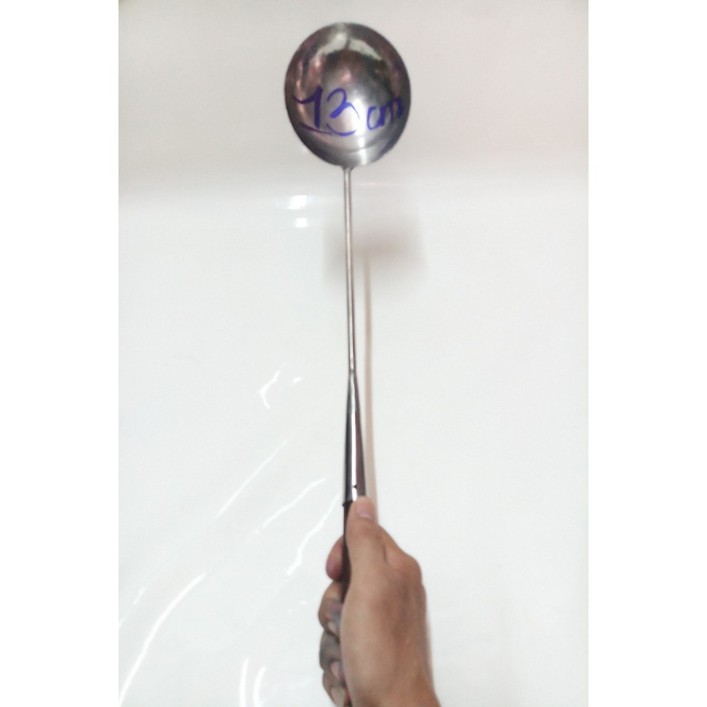 VÁ INOX THỢ ĐẶT 13CM CHIÊN CƠM,XÀO MÌ,HỦ TIẾU