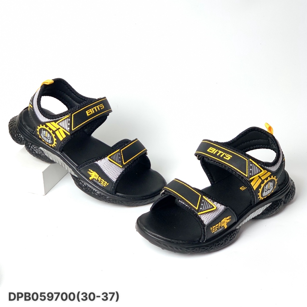 Sandal học sinh bé trai 30-37 ❤️FREESHIP❤️ Dép quai hậu học sinh đế sần cao su chống trượt DPB059700