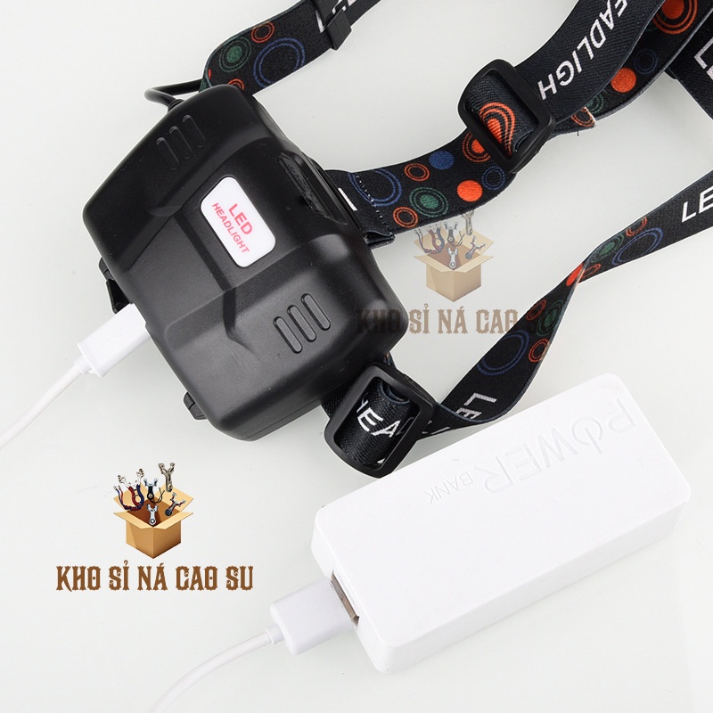 [YPX8] ĐÈN PIN ✔️ Đèn Pin Đội Đầu 3 Bóng Led T6- Siêu Sáng, Kèm 2 Pin ✔️ Chốt ngay đèn pin siêu tiện lợi