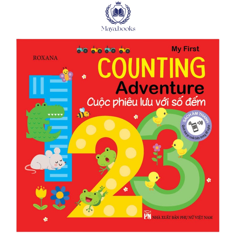 Sách - Bộ 2 quyển My First Alphabet Adventure + My First Counting Adventure – Cuộc Phiêu Lưu Với Chữ Cái và Số Đếm(Sách)