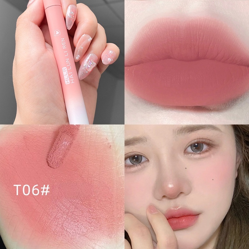 Son Kem Lì Hllr Lên Màu Đẹp Và Không Làm Khô Môi Trang Điểm Xinh Xắn