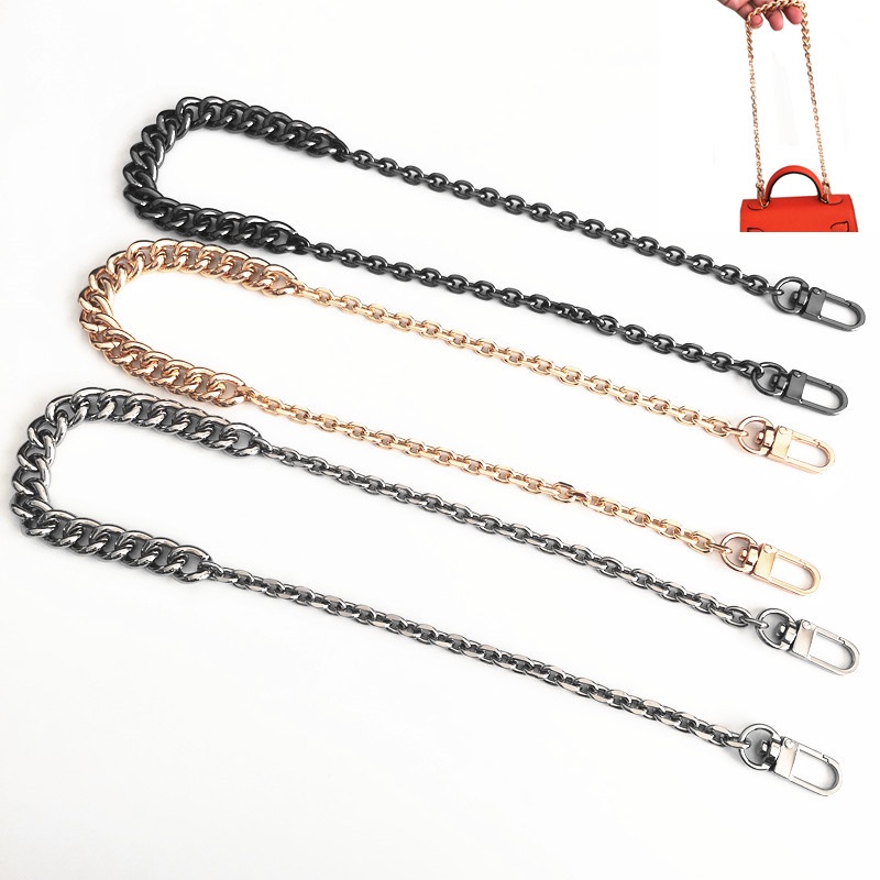 Dây Xích Đeo Chéo Vai Bằng Hợp Kim Nhôm Gọn Nhẹ DIY Dành Cho Túi Xách Nữ