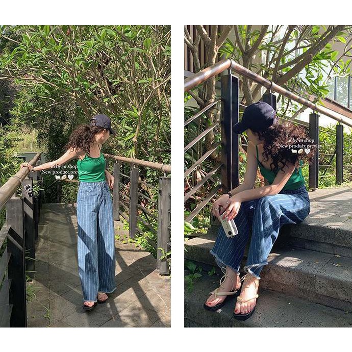 Áo Croptop Hai Dây Xoắn Lưng Hàn Quốc, Dáng Basic Siêu Hot, Freesize Dưới 55Kg, Có Quà Tặng Kèm