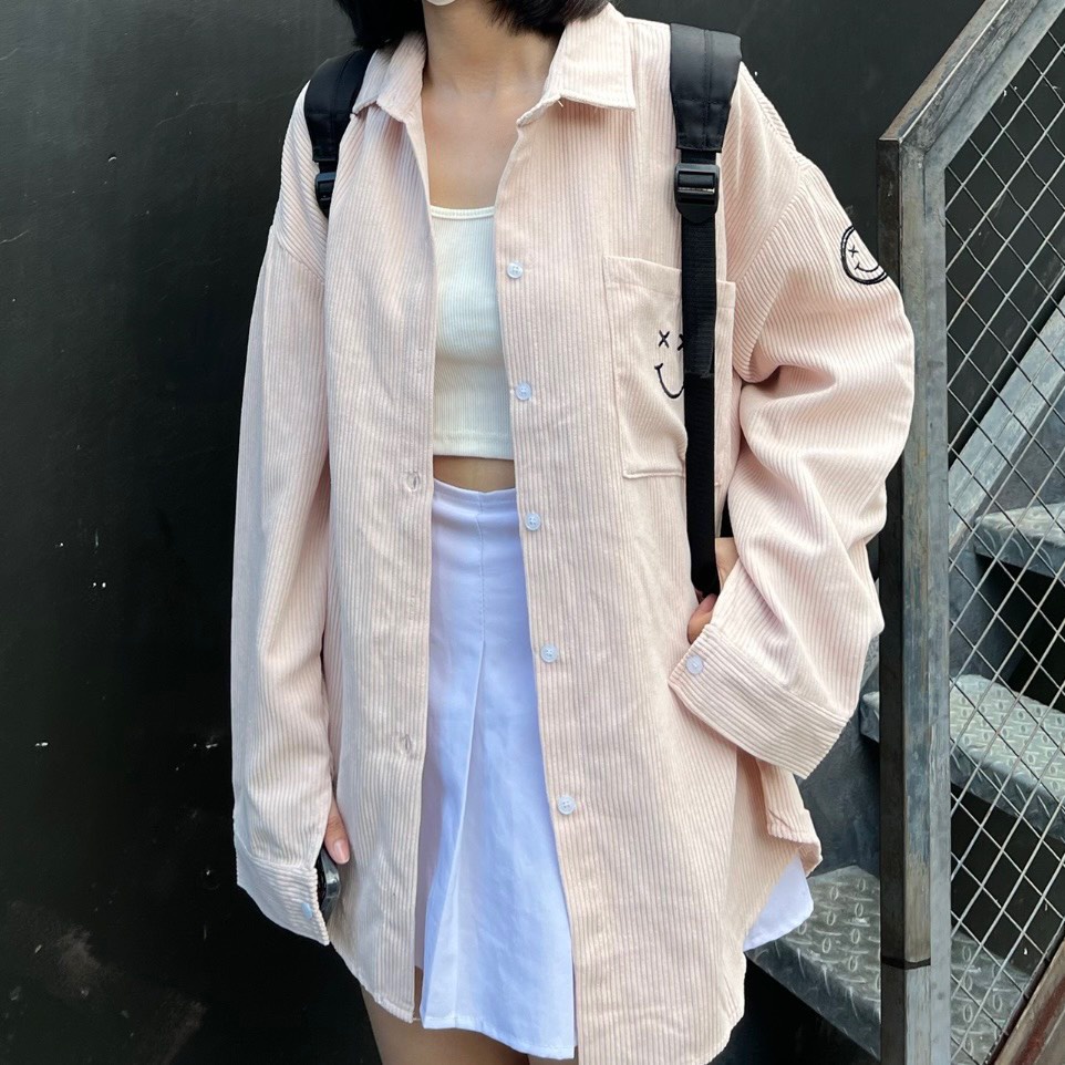 Áo Somi MẶT CƯỜI Nam Nữ Ulzzang Unisex 1hitshop