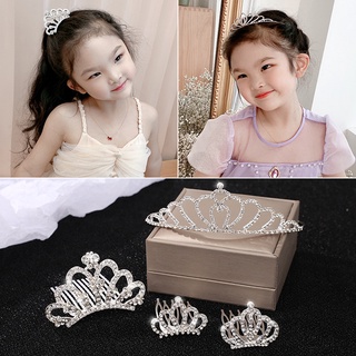 Vương Miện Công Chúa Phong Cách Hàn Quốc Đáng Yêu Dành Cho Bé Gái