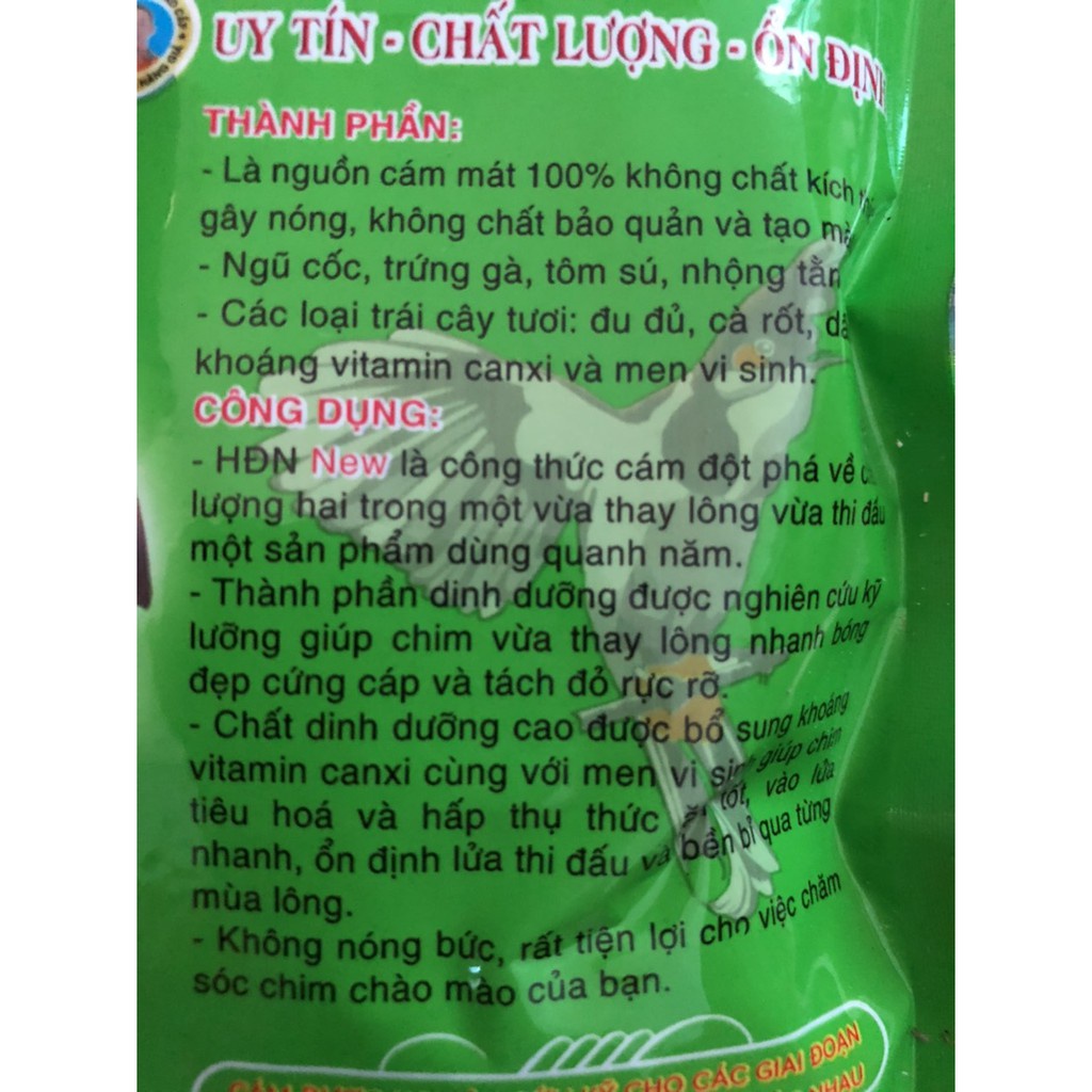 Cám chim Hiệp Đồng Nai Dưỡng Và Thi Đấu cám ăn thức ăn cho chim cao cấp CC39