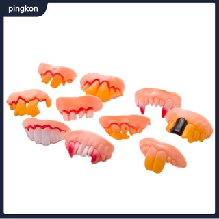 Hàm Răng Giả Mềm Hóa Trang Halloween