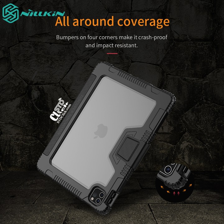 [Mã ELMS5 giảm 7% đơn 300K] BAO DA IPAD PRO 11 2020 NILLKIN BUMPER CHỐNG SỐC CHÍNH HÃNG [NEW SALEOFF] | BigBuy360 - bigbuy360.vn