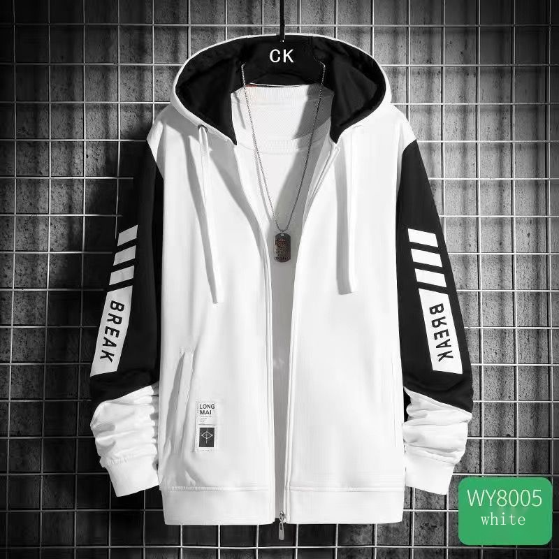 Áo Khoác Hoodie Phong Cách Hàn Quốc Năng Động Cho Nam