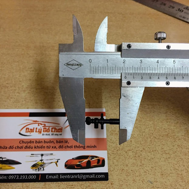Củ trục 5*10*21.5mm dành cho máy bay trực thăng cỡ trung Model King