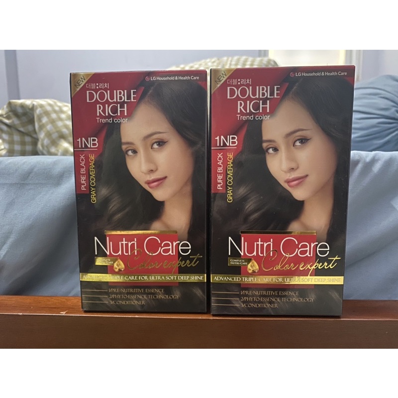 Thuốc nhuộm tóc Double Rich chính hãng mẫu mới date xa