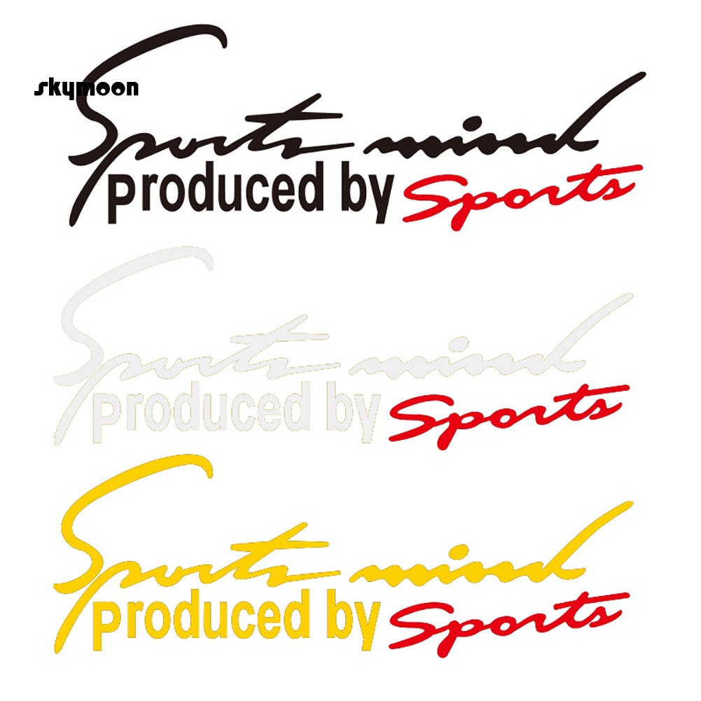 Letter Reflective Car Auto Truck Vehicle Body Window Decals Sticker Decoration