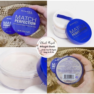 Phấn phủ bột Rimmel Match Bill Úc