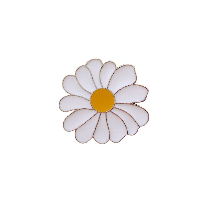 Trâm Cài Áo Hình Hoa Cúc Xinh Xắn Cho Nữ