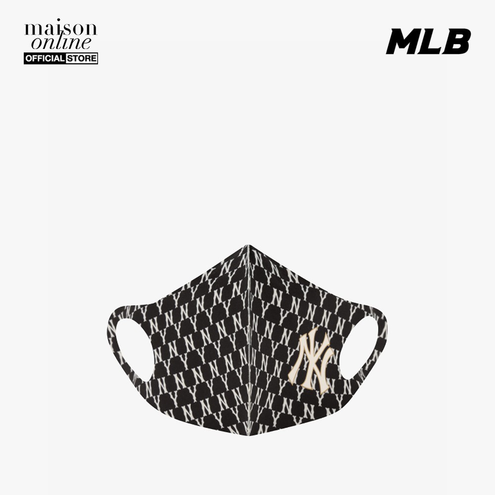 MLB - Khẩu trang vải phối họa tiết monogram cá tính 32ETM3011-50L