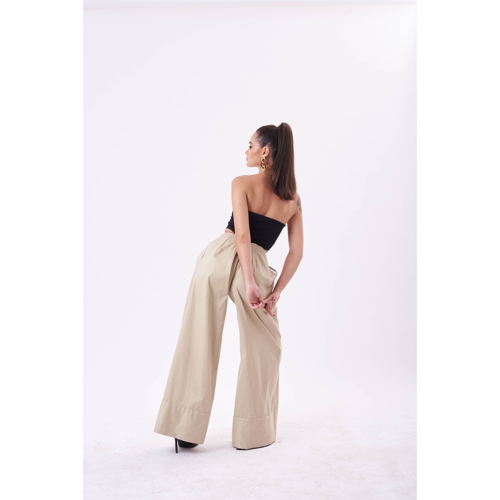 The Freckles Studios - No.5 Áo liền quần bodysuit thun cotton ôm màu đen | BigBuy360 - bigbuy360.vn