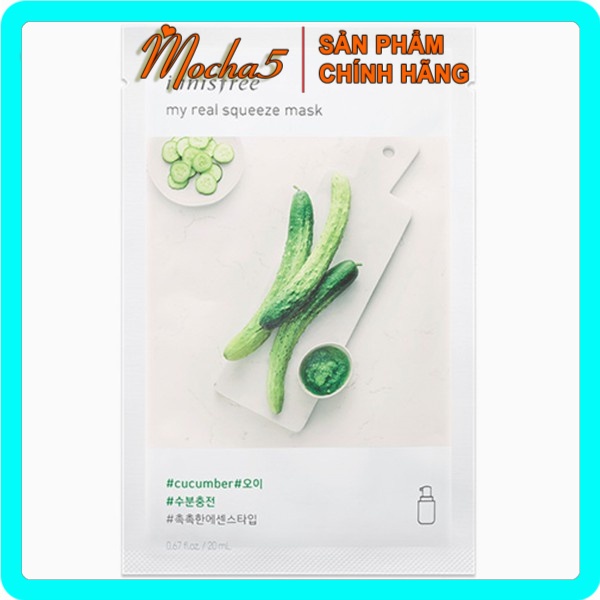 Mặt Nạ Giấy INNISFREE My Real Squeeze Mask