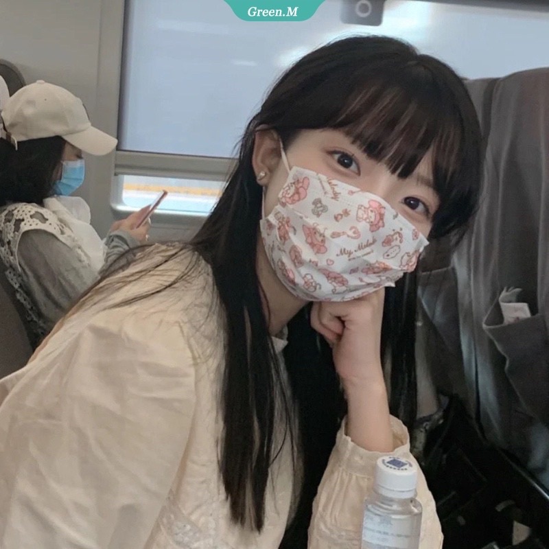 Khẩu Trang 3 Lớp Hoạ Tiết Hoạt Hình Siêu CUTE