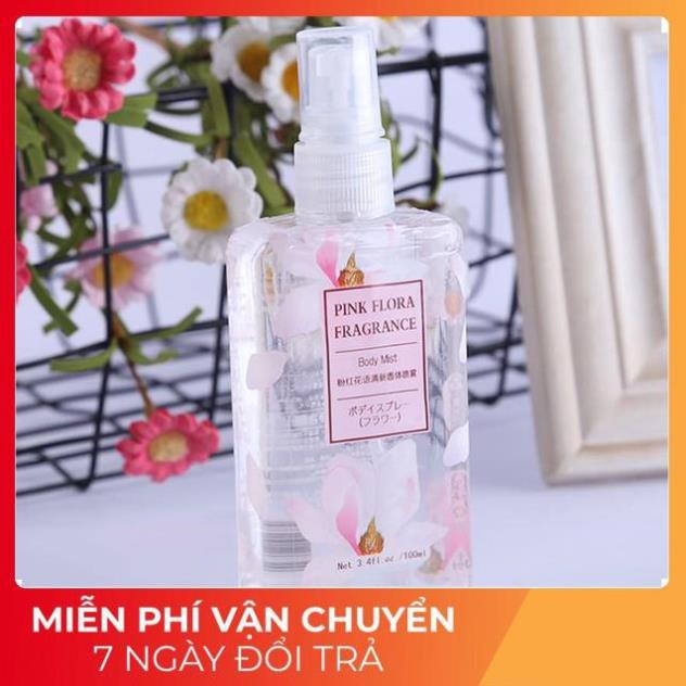 [FREESHIP]  Xịt thơm toàn thân Body Mist Flower Of Story 100ml