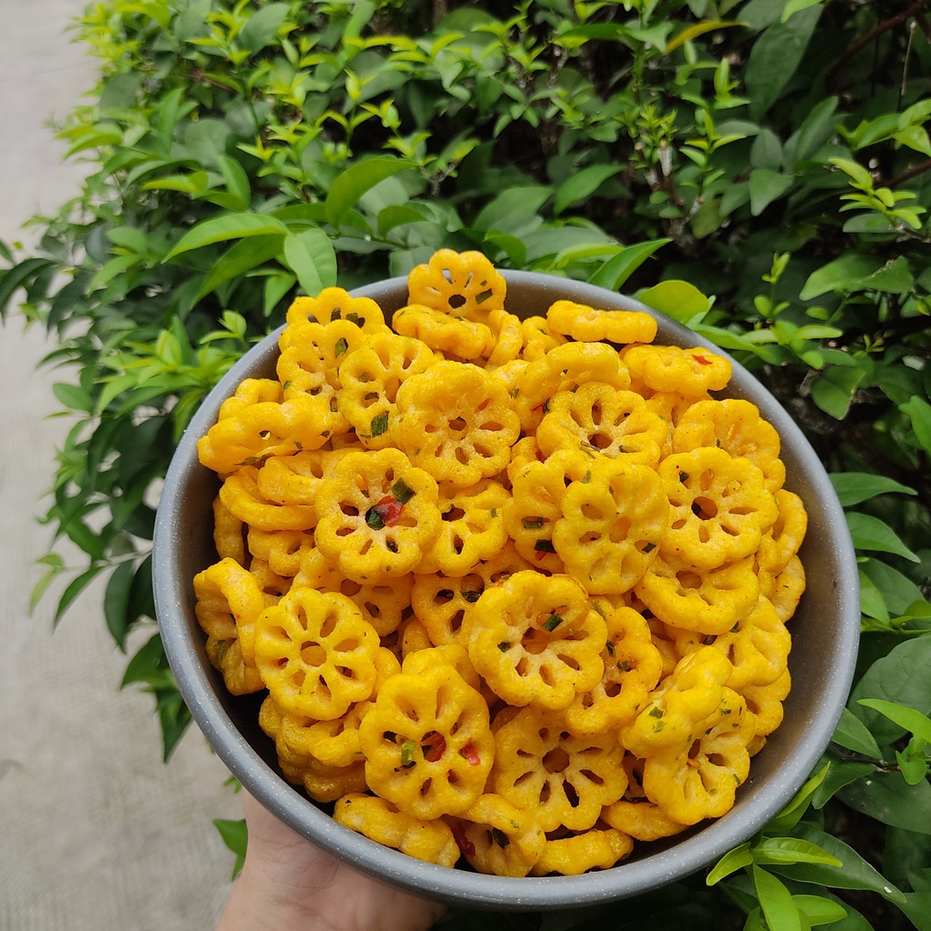 500G Snack Hoa Mai - Snack Ngó Sen